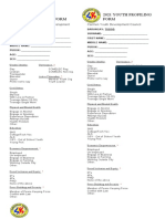 2021 YOUTH Profiling Form 2021 Youth Profiling Form: Carmen Youth Development Council Carmen Youth Development Council