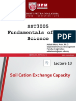 SST3005 Fundamentals of Soil Science