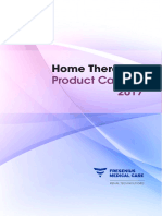 Product Catalog 2017: Home Therapies