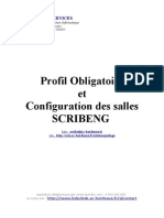 Profil Obligatoire Et Configuration Des Salles