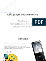 MP3 Player Book Summary