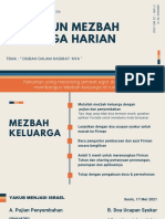 Penuntun Mezbah Keluarga