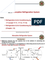 Topic 3 - Absorption Refrigeration Cycles