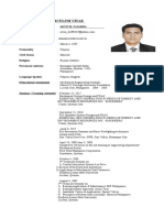 Curriculum Vitae: Name E-Mail Address Mobile No. Date of Birth Nationality Civil Status Religion Provincial Address