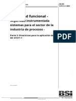 IEC-61511-2  SIS for Process Insdustry.en.español