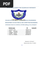 Matlab Project Section B1