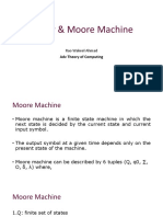 Mealy & Moore Machine: Rao Wakeel Ahmad