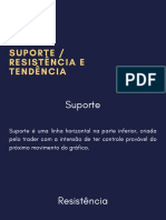 Suporte - Resistência e Tendência