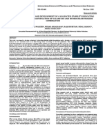 Tablet Formulation and Development of A Validated Stability Indicating HPLC Method For Quantification of Valsartan and Hydrochlorthiazide Combination 1