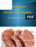 PENGAWETAN DAN PENGOLAHAN DAGING