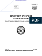 MIL-STD-202G Test Standard for Electronic Components