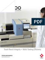 Tosoh Result Integrity Multi-Tasking Efficiency: Automated Enzyme Immunoassay Analyzer