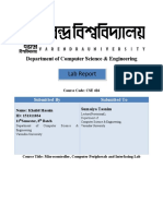 Lab Report: Department of Computer Science & Engineering