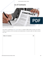 General Principles of Contracts Explained