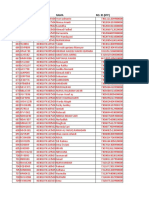 CIF Rekening Nama No. Id (KTP)