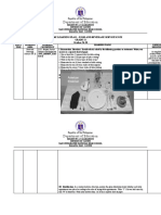 Department of Education: Weekly Home Learning Plan - Food and Beverage Services Ncii Grade 11 October 26-30