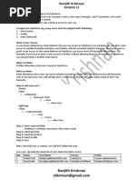 Ursa Major Guidelines