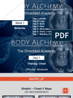 Body Alchemy: The Shredded Academy