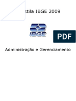 Apostila IBGE - ADMINISTRACAO - e - GERENCIAMENTO - IBGE
