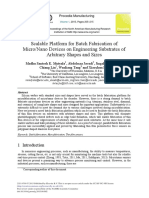 Fabrication of Micro Nano Device