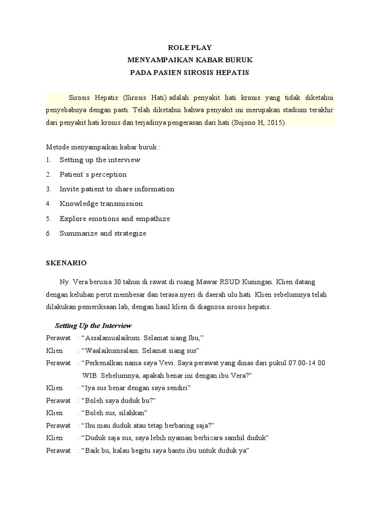 Role Play Pdf Pengembangan Diri