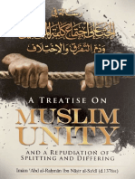 A Treatise On Muslim Unity Sh. Abd Al Rahman Al Sadi