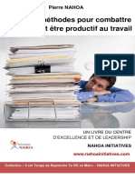 Ebook Pierre NAHOA Les 5 Top Methodes Pour Combattre La Paresse Et Etre Productif Au Travail