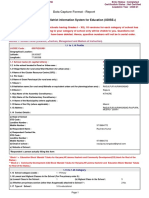 Data Capture Format - Report: The Unified District Information System For Education (UDISE+)