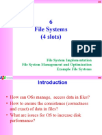 OS File Systems and Directories