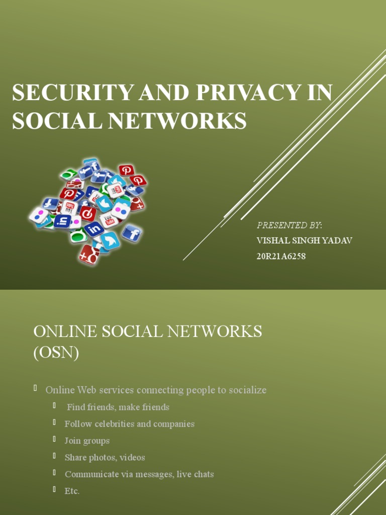 Security And Privacy In Social Networks Pdf Microblogging Social