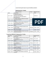 Jadwal Training JICC