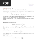 4 - Power Series - Practice Problem