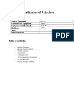 Autoclave Qualification Protocol