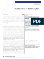 Fluoride Use in Caries Prevention in The Primary Care Setting