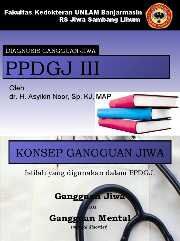 Diagnosis Gangguan Jiwa Ppdgj Iii Pdf