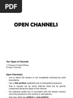 12 Open Channels