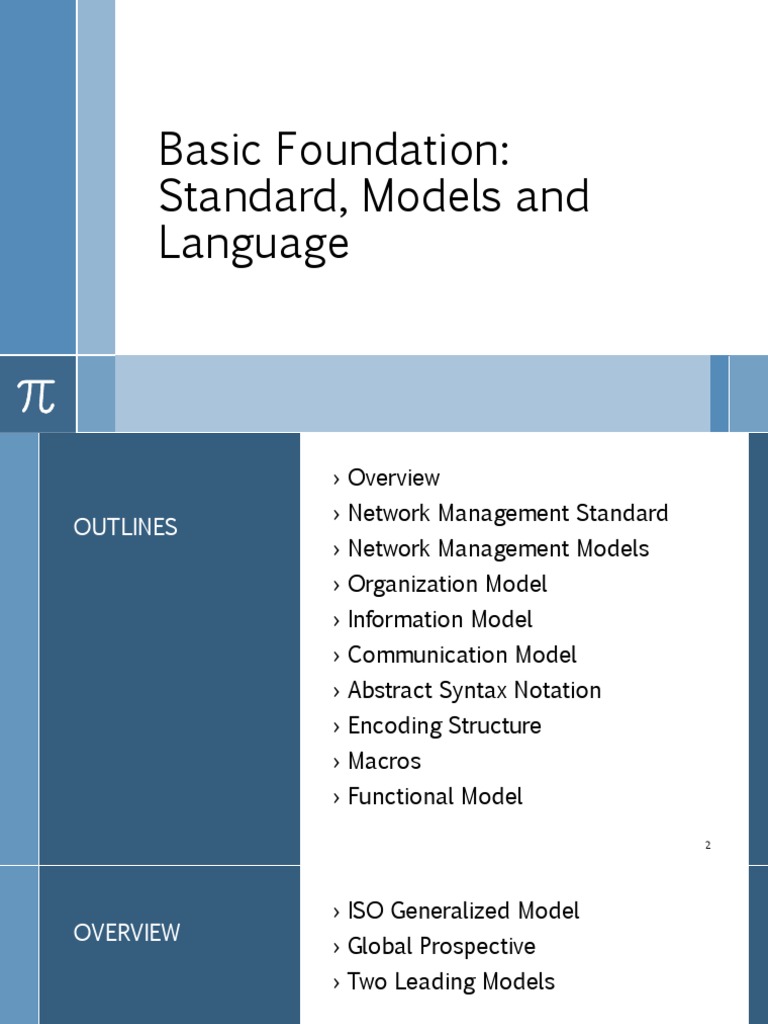 Lecture 10 (Chap#3-Standard, Models and Languages 1) | PDF | Osi Model ...