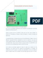 Fabricación de Un Circuito Grabador de Memorias Eeprom