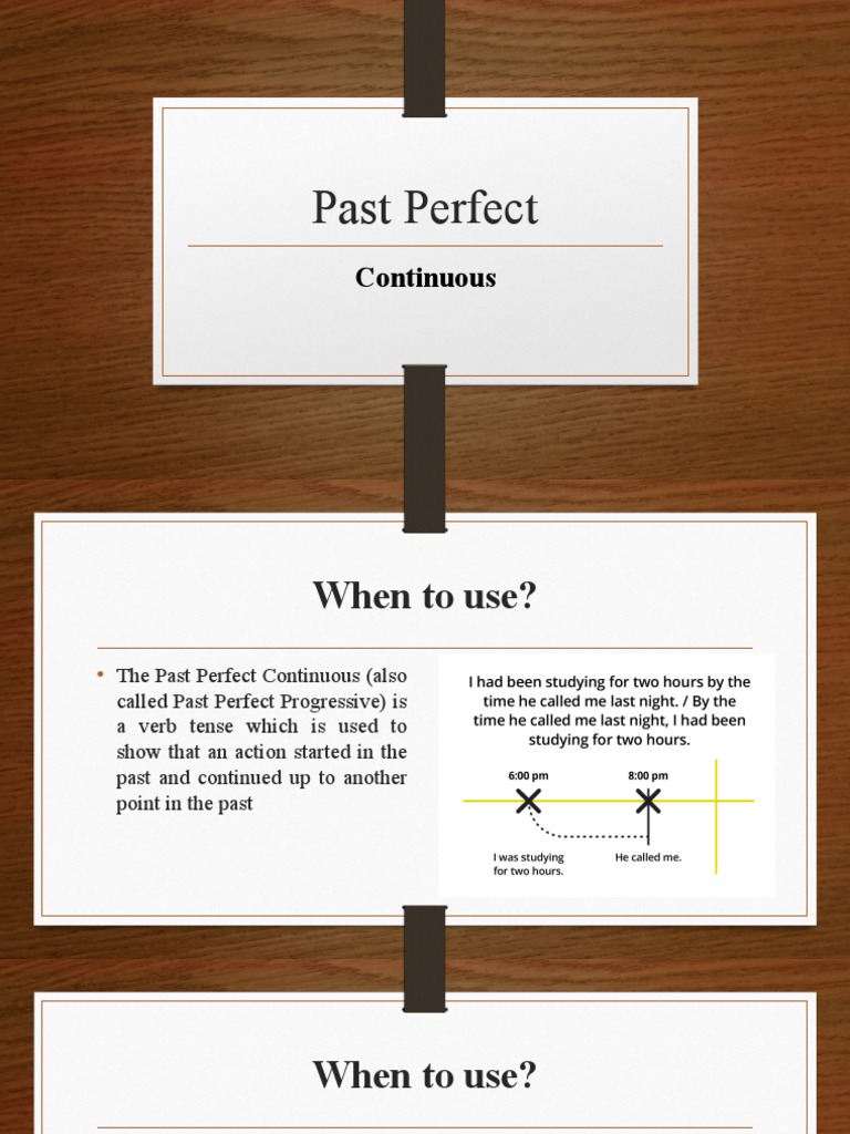 Understanding Past Perfect Continuous Tense | PDF | Question | Verb