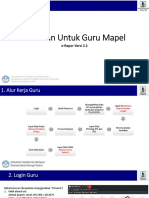 Panduan - Singkat - Erapor Guru Mapel Dan Wali Kelas