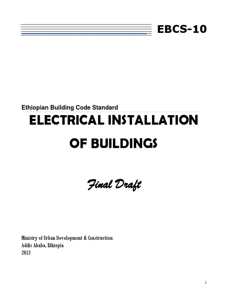 EBCS 10 Cover FWD Ad Outline Revised | PDF | Electrical Wiring ...