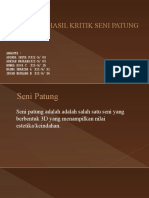 Contoh Hasil Kritik Seni Patung