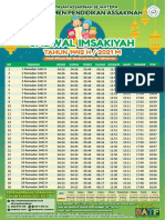 Jadwal Imsakiyah 2021