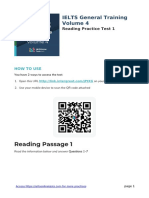 Ielts General Training Volume 4 - Reading Practice Test 1 v9 22698
