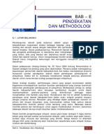 E. Pendekatan & Metodologi 4l Gis