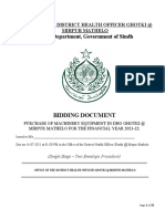 DHO Ghotki at Mirpur Mathelo Bidding Docs 2021-22