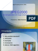 JPEG2000: The Next Generation Still Image-Compression Standard