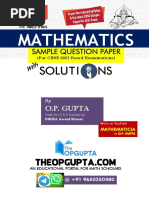 Xii Maths SQP 2020 21 Free e Book