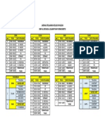 Jadwal Mata Pelajaran