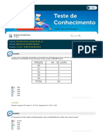 Análise Estatística - Simulado (4)